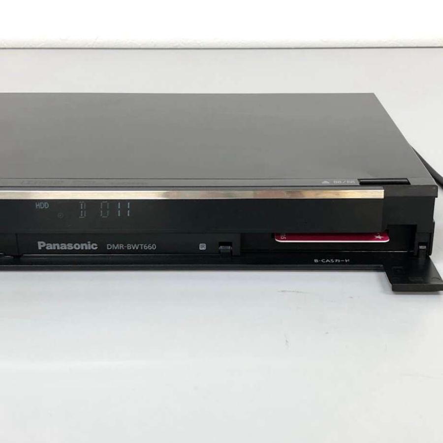 中古】 パナソニック ブルーレイレコーダー DMR-BWT660 1TB リモコン付