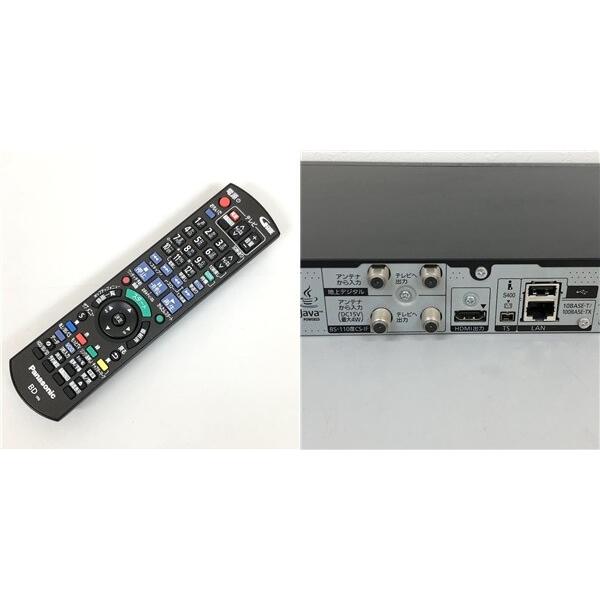 中古】 パナソニック ブルーレイレコーダー DMR-BWT660 1TB リモコン付