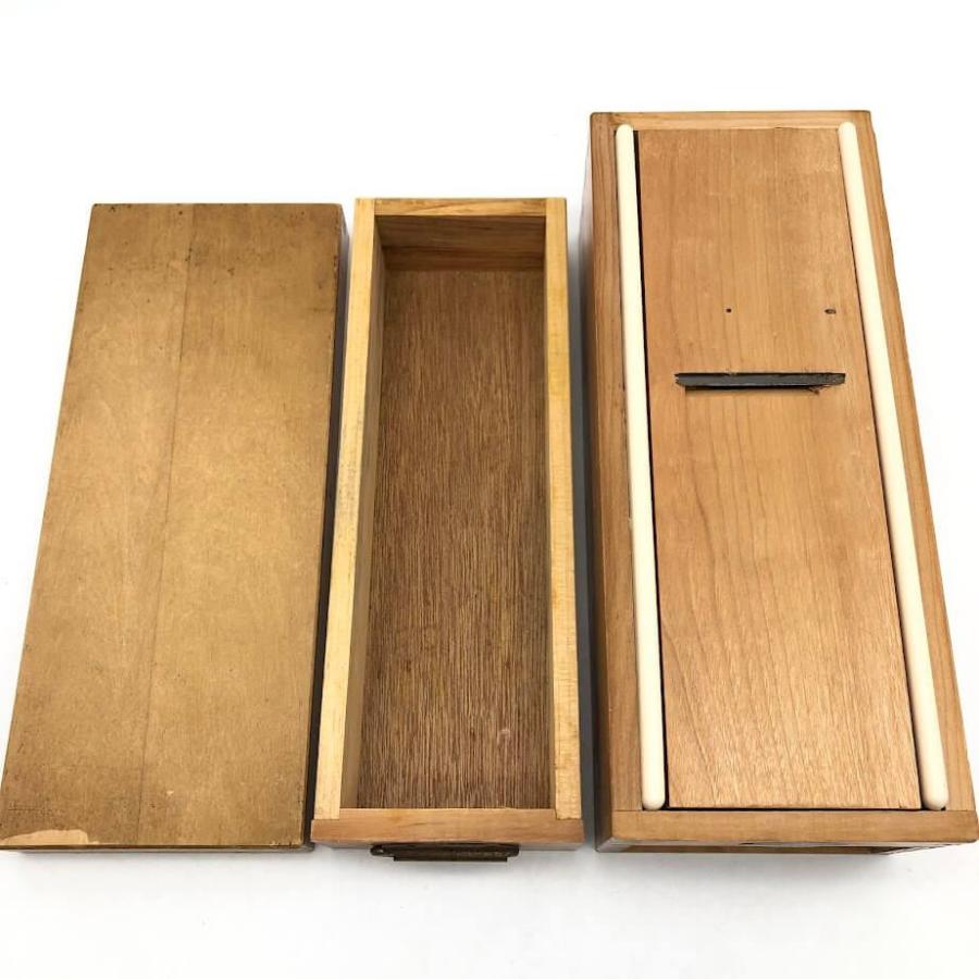 【中古】 特選 木工 鰹節削り器 かつお節 けずり器 スライサー 箱型 木製 カンナ式 日本製 レトロ雑貨 調理器具 かつお節削り器 中古 |  | 01