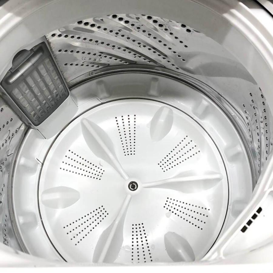 【中古】 パナソニック 洗濯機 NA-F60PB15 6kg ニュアンスブラウン Panasonic 縦型 洗濯機 ステンレス槽 サッと槽すすぎ 白 コンパクト |  | 01