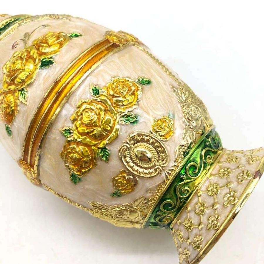 【中古】 ワンプッシュ つまようじ入れ ロココ調 ゴールド ホワイト×イエロー ゴージャス 豪華 キラキラ 中世ヨーロッパ調 アンティーク調 卓上 ケース |  | 01