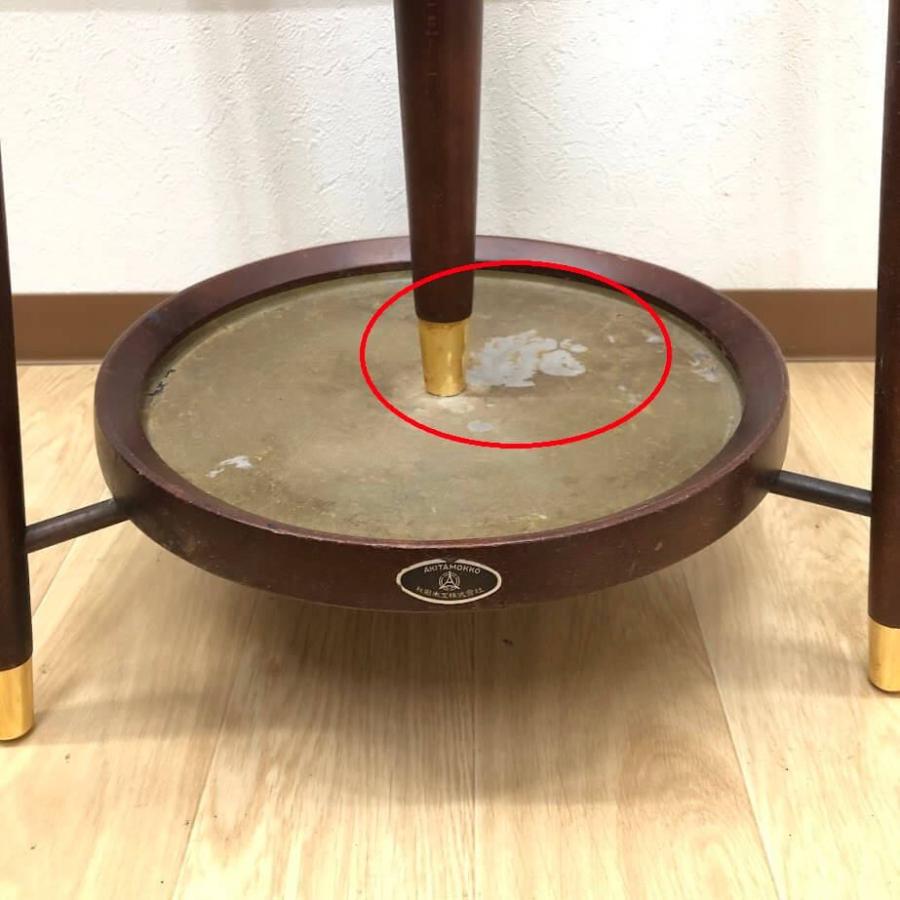 【中古】 秋田木工 ポールハンガー ブラウン 木製 コート掛け 傘立て付き コートハンガー コートツリー 玄関 洋服掛け レトロ ヴィンテージ家具 AKITAMOKKO |  | 04