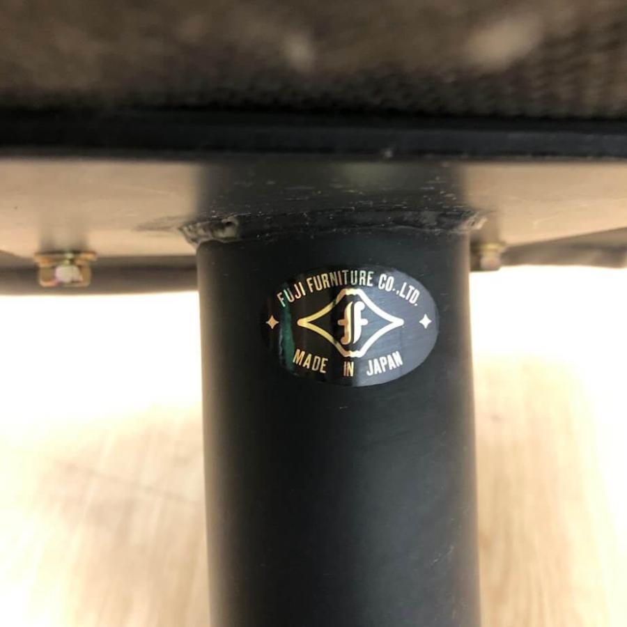 【中古】 冨士ファニチア オットマン グレー系 レザー FUJI FURNITURE 角型 足置き ロースツール ローチェア レトロ ヴィンテージ家具 徳島家具 富士 |  | 04