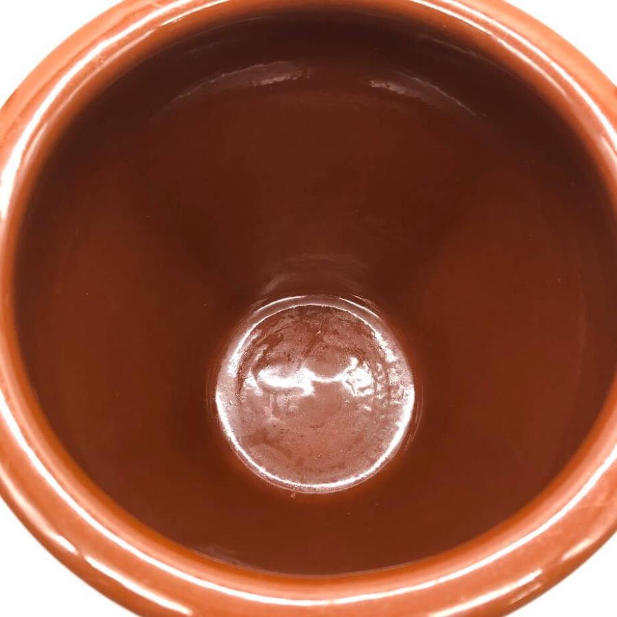 【中古】 久松窯 飲食物容器 3号 漬物容器 丸壺 陶器製 蓋付き 保存容器 ブラウン 瓶 つぼ かめ つけもの 梅干し ぬか漬け 常滑焼 漬物壺 中古 |  | 02