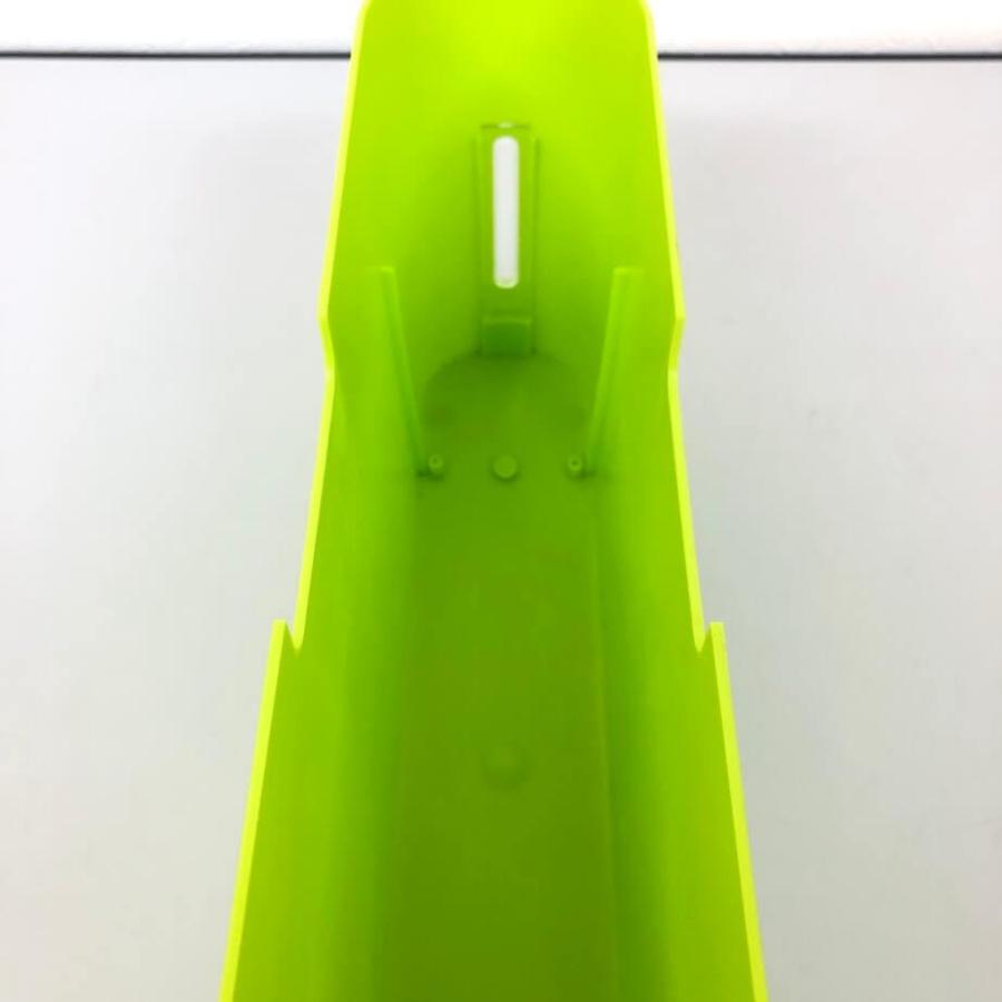 【中古】 Asmix シュレッダー B-01 ライムグリーン 卓上 薄型 A4 2枚 3分 アスカ 電動 クロスカットシュレッダー ブックエンド カラフル ビタミンカラー |  | 03