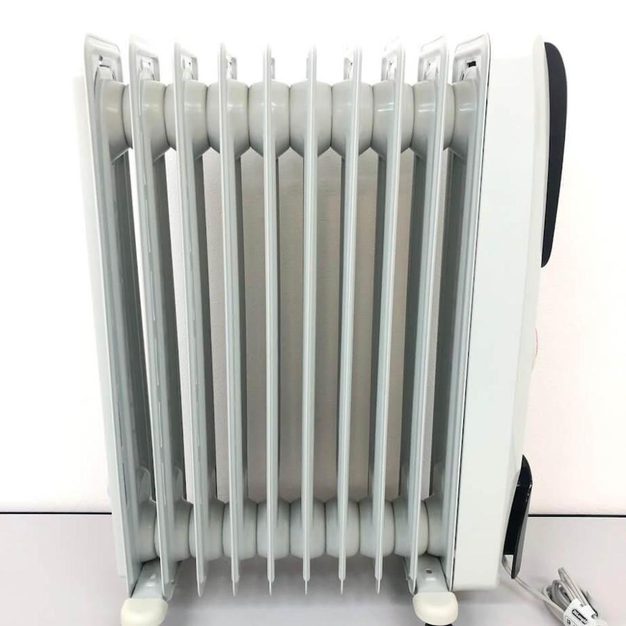 【中古】 デロンギ オイルヒーター H771015EFSN-BK ホワイト 10枚フィン 1500W 4〜10畳 DeLonghi キャスター付 ヒーター 暖房 白 タイマー ストーブ 静か |  | 03