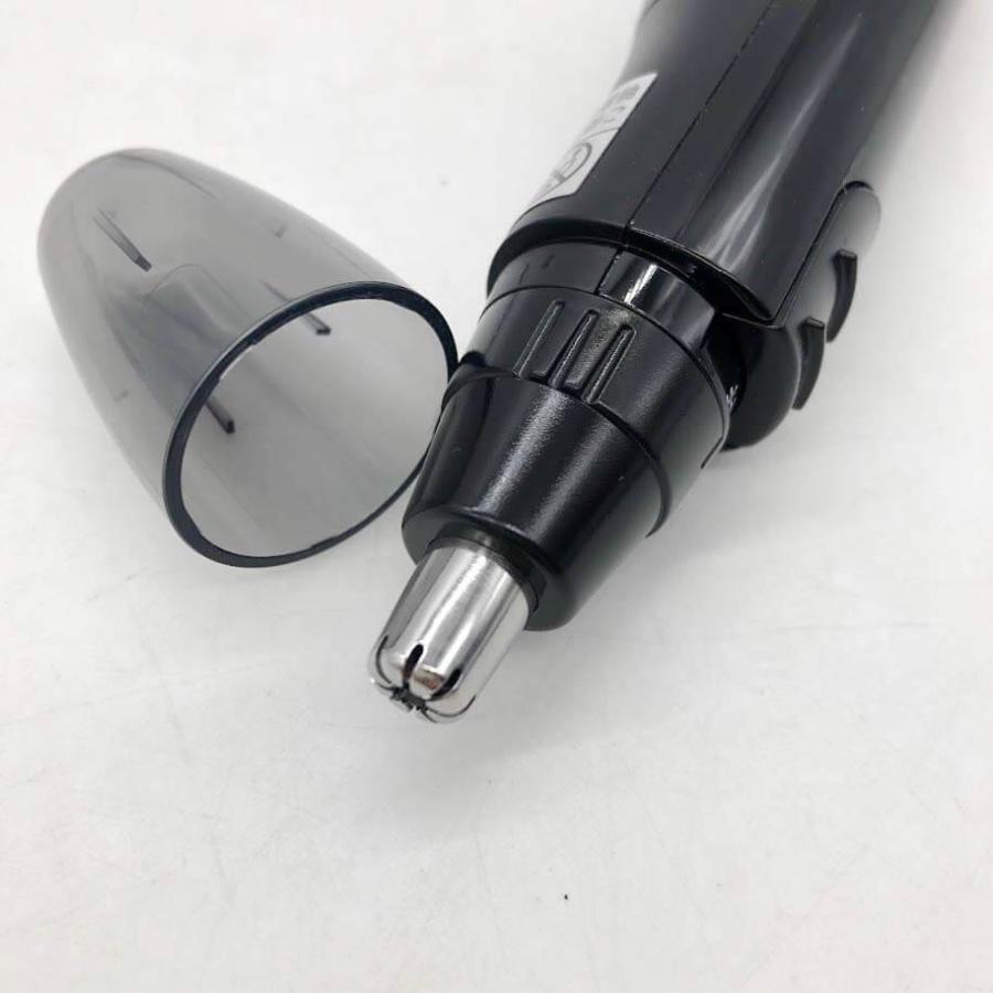 【中古】 パナソニック エチケットカッター ER-GN12-K ブラック おまけ付 取扱説明書付 Panasonic 乾電池式 鼻毛カッター 眉毛カッター メンズ | Panasonic | 02