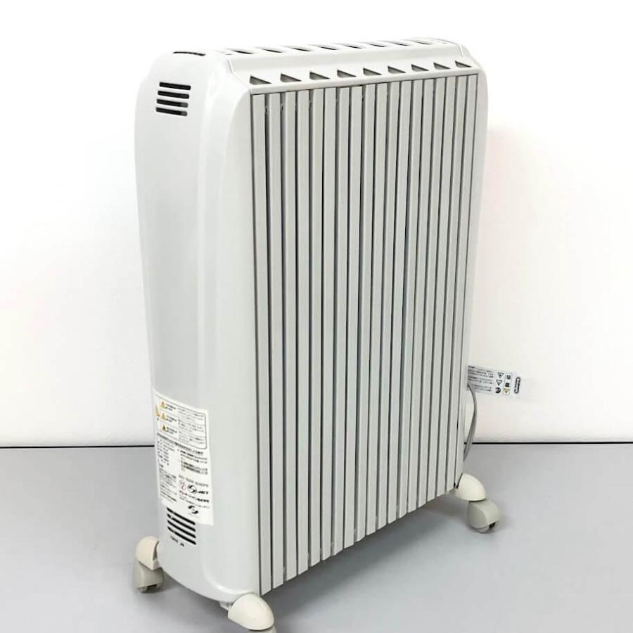 【中古】 デロンギ オイルヒーター DO91549EFS ホワイト 9枚フィン 1500W 4〜10畳 取扱説明書付 DeLonghi キャスター付 ヒーター |  | 02