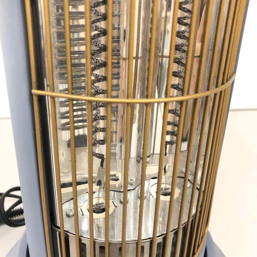 【中古】 ブルーノ カーボンヒーター BPE007 チャコールグレー BRUNO ノスタルストーブワイド 電気ストーブ スリム タワー型 首振り 縦型 |  | 03