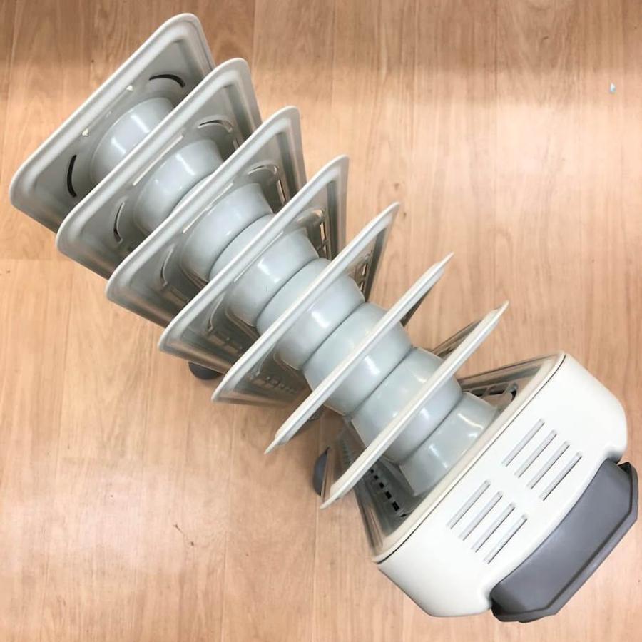 【中古】 デロンギ オイルヒーター RHJ10F0812-SG ストーングレー 8枚フィン 1200W 8〜10畳 DeLonghi キャスター付 ヒーター 暖房 |  | 04