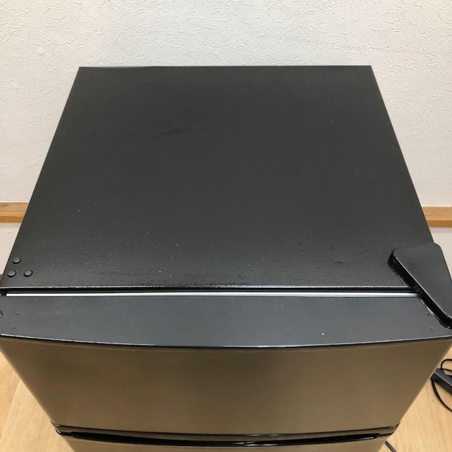 【中古】 マスクゼン 冷蔵庫 90L JR090ML01GM ガンメタリック MAXZEN 小型冷蔵庫 ブラック 黒系 2ドア 右開き 単身向け |  | 03