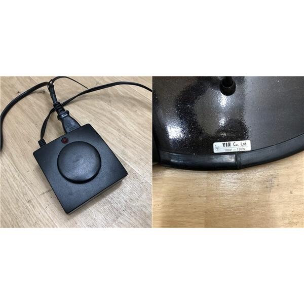 【中古】 フロアスタンドライト 2灯 花のライト アイアン ガラスシェード スズラン フリルガラス スイッチ付 アンティーク レトロ フロアライト |  | 04