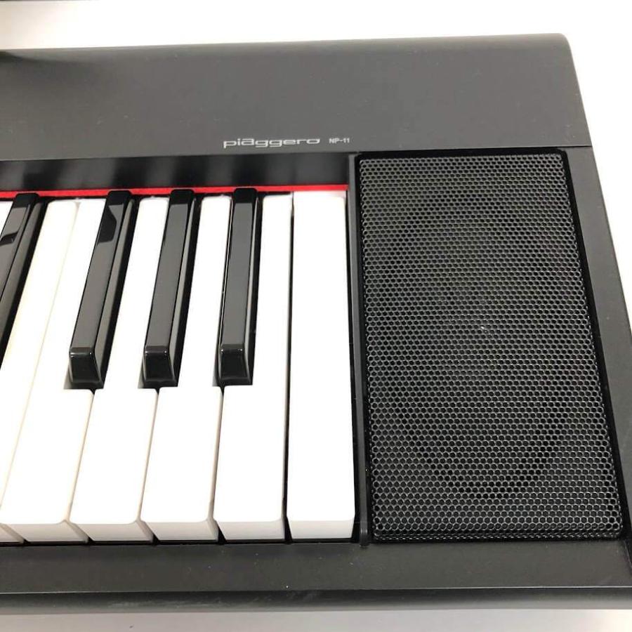 Yamaha 61鍵盤電子ピアノ np-11 ピアジェーロ　中古 中古】 ヤマハ 電子キーボード NP-11 61鍵盤 ピアジェーロ ブラック AC