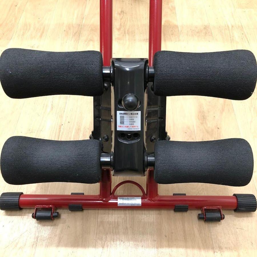 【中古】 アブクラッシャー 腹筋マシン 赤 AB Crusher BJ-10456 膝を上げて戻す エクササイズ トレーニング グライド ツイスト 筋トレ 室内 |  | 02