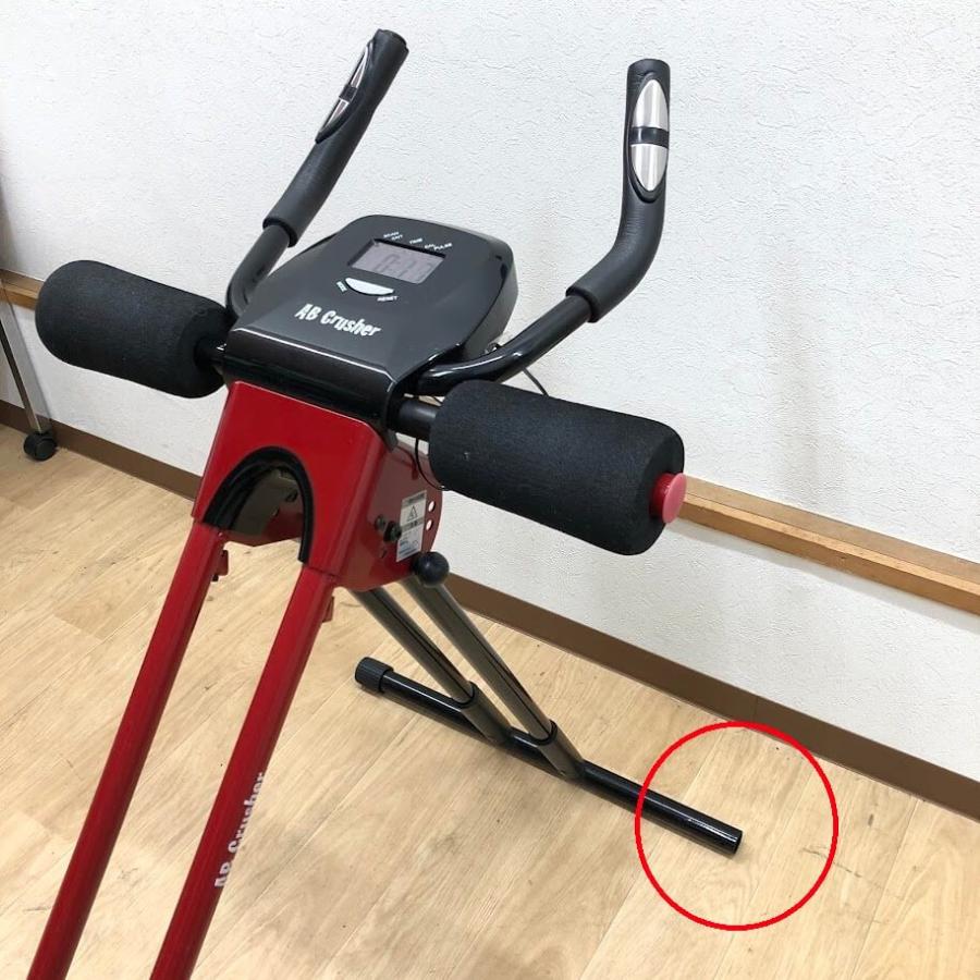 【中古】 アブクラッシャー 腹筋マシン 赤 AB Crusher BJ-10456 膝を上げて戻す エクササイズ トレーニング グライド ツイスト 筋トレ 室内 |  | 03