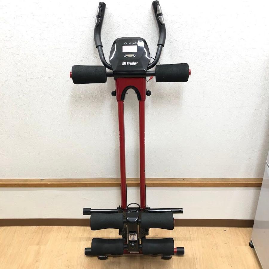 【中古】 アブクラッシャー 腹筋マシン 赤 AB Crusher BJ-10456 膝を上げて戻す エクササイズ トレーニング グライド ツイスト 筋トレ 室内 |  | 04