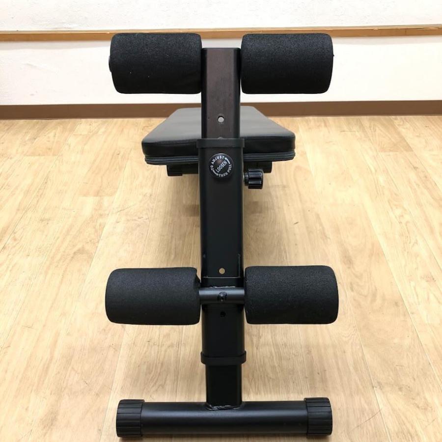 【中古】 リーディングエッジ マルチシットアップベンチ ブラック フラットベンチ 2WAY 折り畳み式 コンパクト 腹筋台 腹筋ベンチ |  | 03