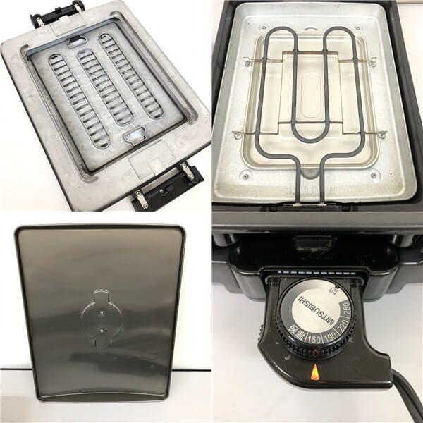 三菱（MITSUBISHI） 【中古】 ホットプレート HL-BY8 プレート2枚