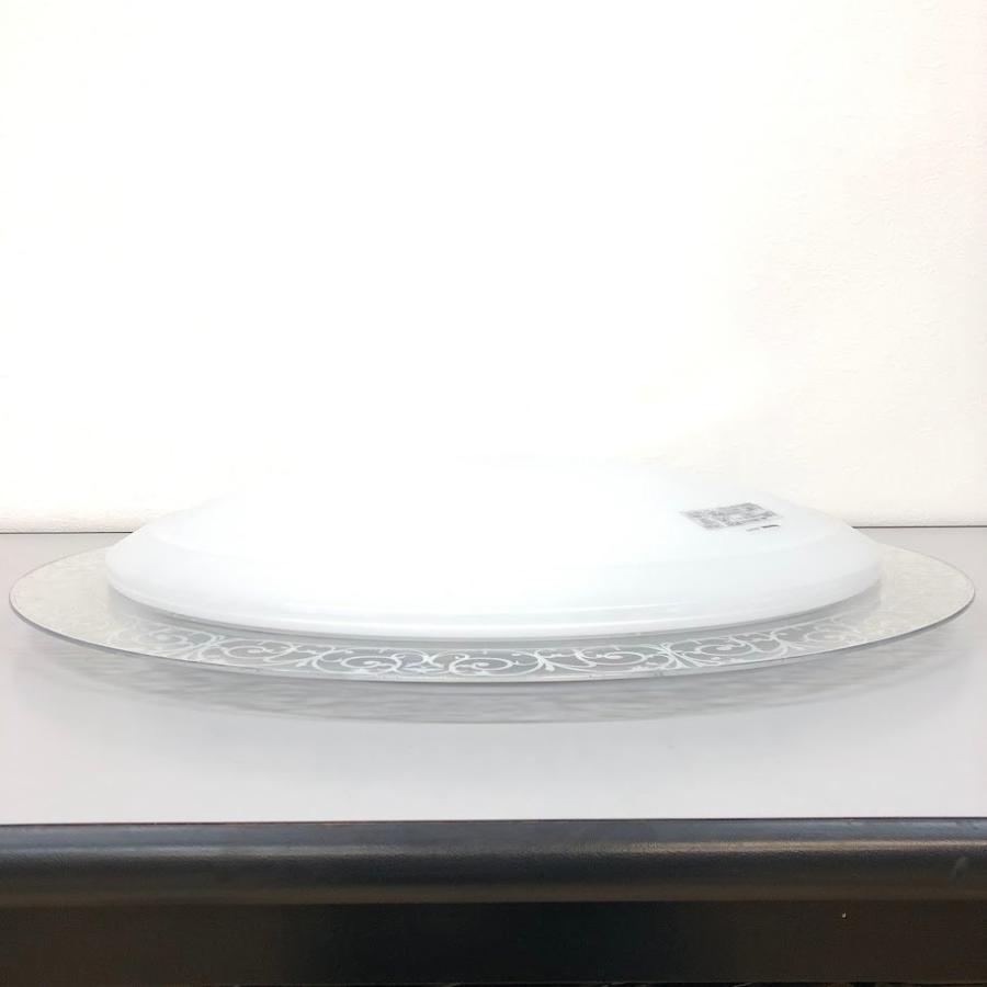 【中古】 パナソニック LEDシーリングライト LGBZ3488 〜12畳 リモコン付き Panasonic 天井照明 照明器具 丸型 模様入り 昼光色・電球色 | Panasonic | 03