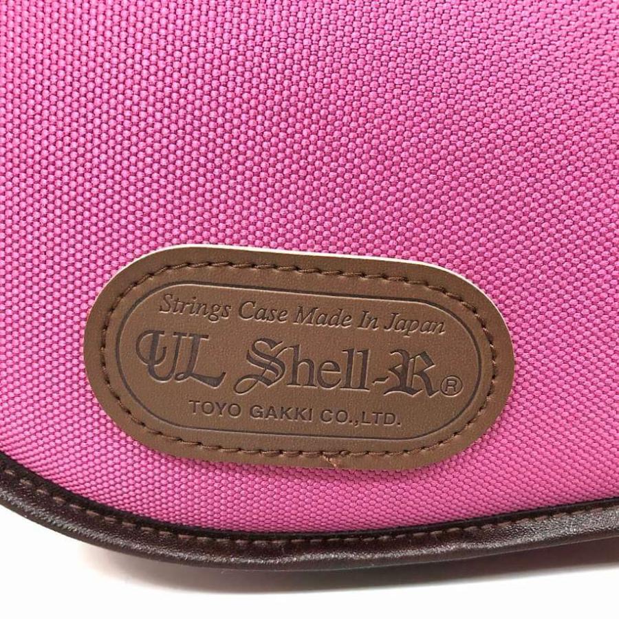 【未使用品】 バイオリンケース 1/2サイズ用？ Toyo ULシェルRケース 2258 ダークピンク 弦楽器 ケース バッグ 東洋楽器 デュープレックス |  | 02