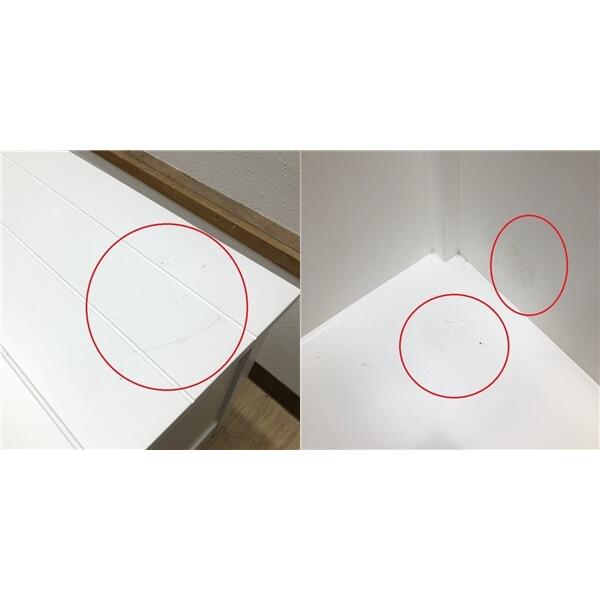 【中古】 千趣会 収納ベンチボックス ホワイト FJ01002 木製 収納ベンチ 木製ベンチ ベンチスツール 白 カントリー調 収納スツール | ベルメゾン | 04