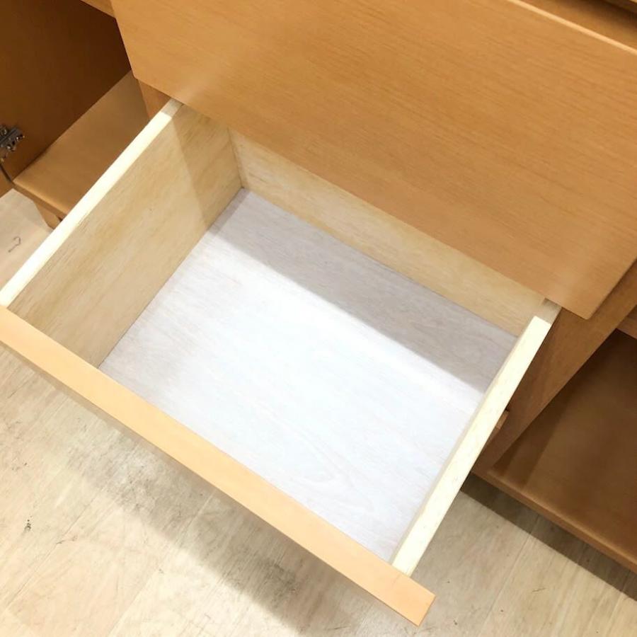 【中古】 サイドボード ナチュラル 幅110cm 脚付き 引き出し6杯 木製 キャビネット キッチンボード 食器棚 リビングボード リビング収納 収納棚 |  | 03