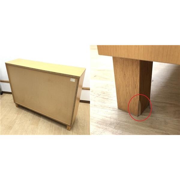 【中古】 サイドボード ナチュラル 幅110cm 脚付き 引き出し6杯 木製 キャビネット キッチンボード 食器棚 リビングボード リビング収納 収納棚 |  | 04