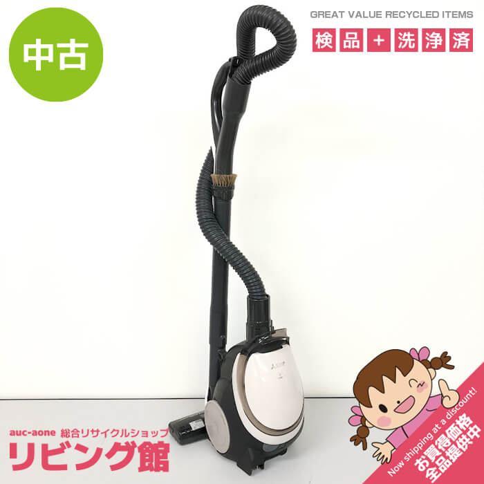 【中古】 三菱 紙パック式掃除機 TC-GXH7P-C ベージュ系 MITSUBISHI Be-K キャニスター型 クリーナー 軽量 電気掃除機 清潔 衛生的 | 三菱