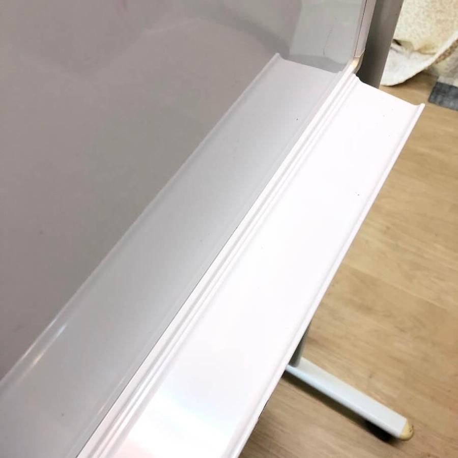 【中古】 札幌市内・札幌近郊限定 PLUS 片面ホワイトボード LB-BK360-WH プラス 自立ホワイトボード キャスター付き 幅180cm 大型 無地 | PLUS | 03