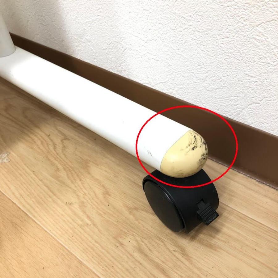 【中古】 札幌市内・札幌近郊限定 PLUS 片面ホワイトボード LB-BK360-WH プラス 自立ホワイトボード キャスター付き 幅180cm 大型 無地 | PLUS | 04