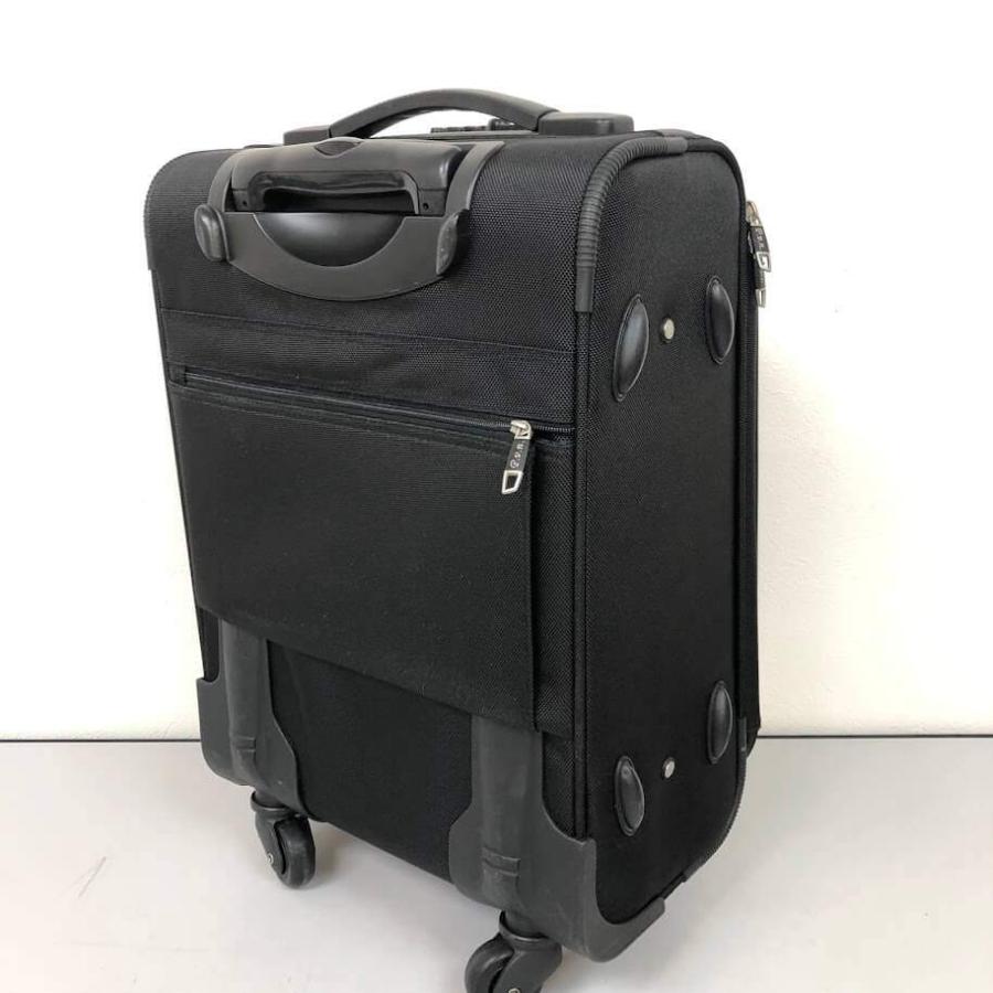 【中古】 Panviene ソフトキャリーケース 黒 ジッパー式 4輪 ダイヤルロック パンビーヌ キャリーバッグ ブラック 旅行バッグ 鞄 旅行 出張 コンパクト |  | 01