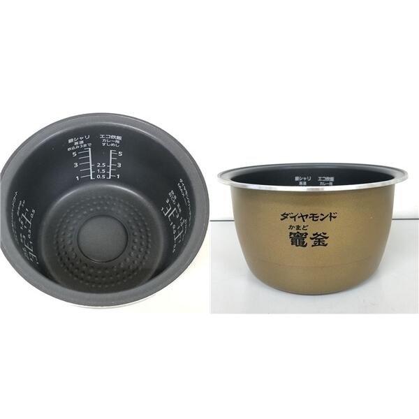 【中古】 パナソニック 可変圧力IHジャー炊飯器 SR-PW106 5.5合 白 Panasonic 炊飯器 Wおどり炊き ホワイト ダイヤモンド竈釜 銀シャリ5種炊き分け | Wおどり炊き | 02