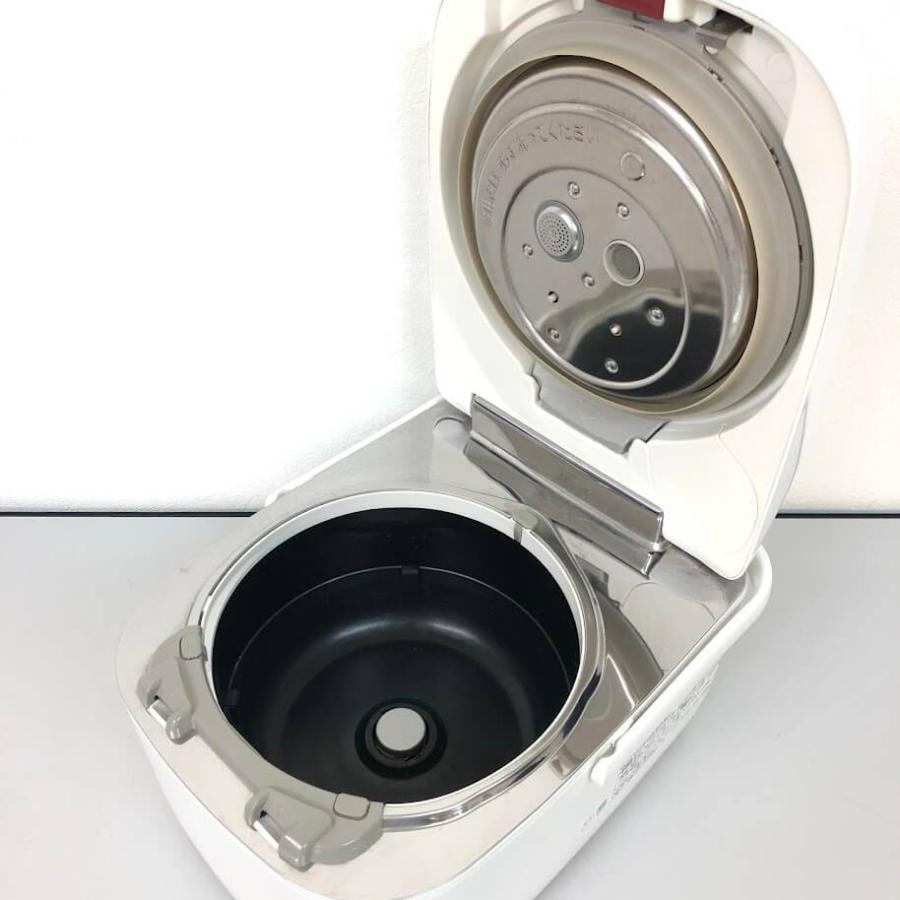 【中古】 パナソニック 可変圧力IHジャー炊飯器 SR-PW106 5.5合 白 Panasonic 炊飯器 Wおどり炊き ホワイト ダイヤモンド竈釜 銀シャリ5種炊き分け | Wおどり炊き | 03