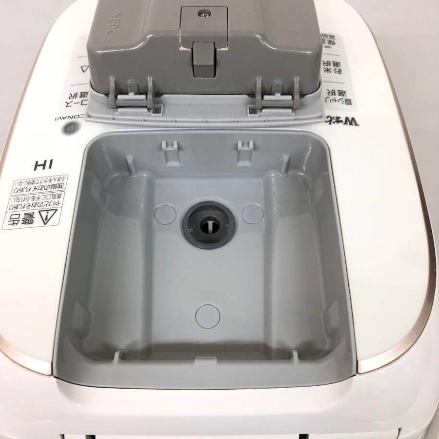 【中古】 パナソニック 可変圧力IHジャー炊飯器 SR-PW106 5.5合 白 Panasonic 炊飯器 Wおどり炊き ホワイト ダイヤモンド竈釜 銀シャリ5種炊き分け | Wおどり炊き | 04