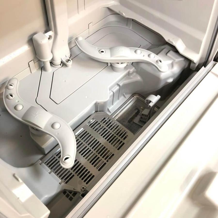 【中古】 パナソニック 食器洗い乾燥機 NP-TCR5-W ホワイト 3人用 Panasonic 食器洗い 食器乾燥 食器18点 コンパクト プチタイプ 水切りカゴサイズ 卓上 | Panasonic | 03