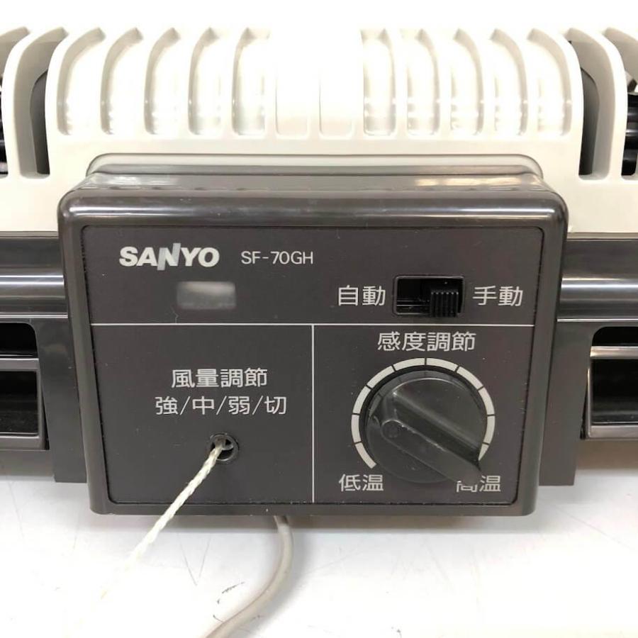 【中古】 サンヨー サーキュレーター SF-70GH(H) グレー SANYO 換気扇 扇風機 高所取付用 吊り下げ 天井 壁面 3段風量調節 引ひも式 | SANYO | 02