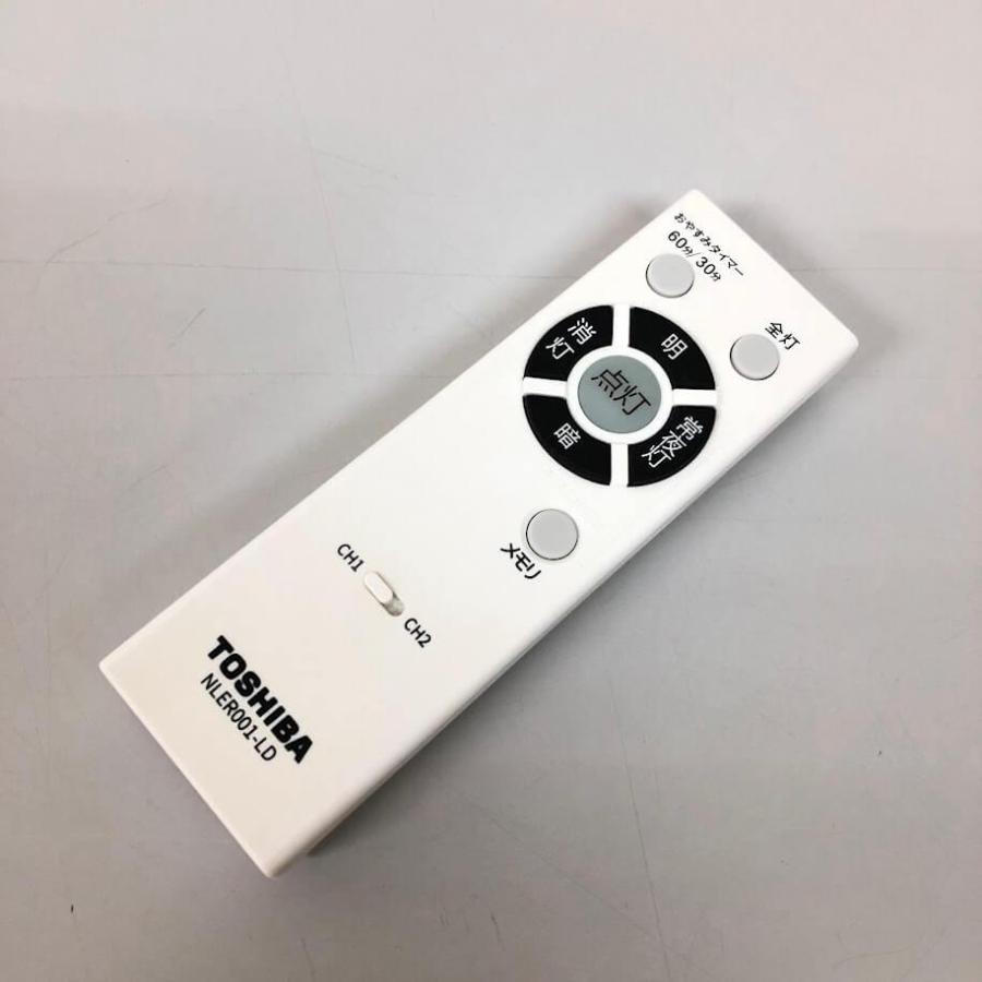 【中古】 東芝 LEDシーリングライト NLEH06BK1A-DLD 〜6畳 リモコン付き TOSHIBA 天井照明 照明器具 丸型 昼光色 調光 電気 シーリングライト 中古 | TOSHIBA | 04