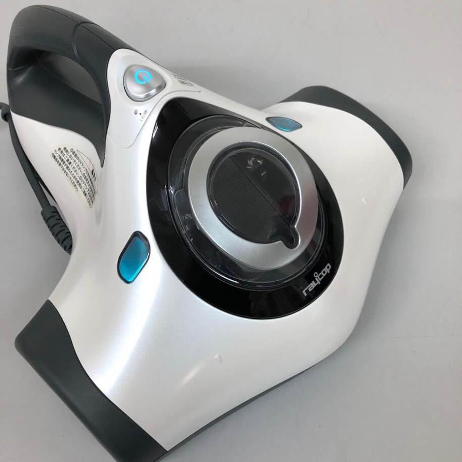 【中古】 レイコップ ふとんクリーナー RT-300JWH パールホワイト raycop ふとん用掃除機 白 たたきブラシ 光クリーン チャイルドロック 抗菌 布団ケア | レイコップ | 01