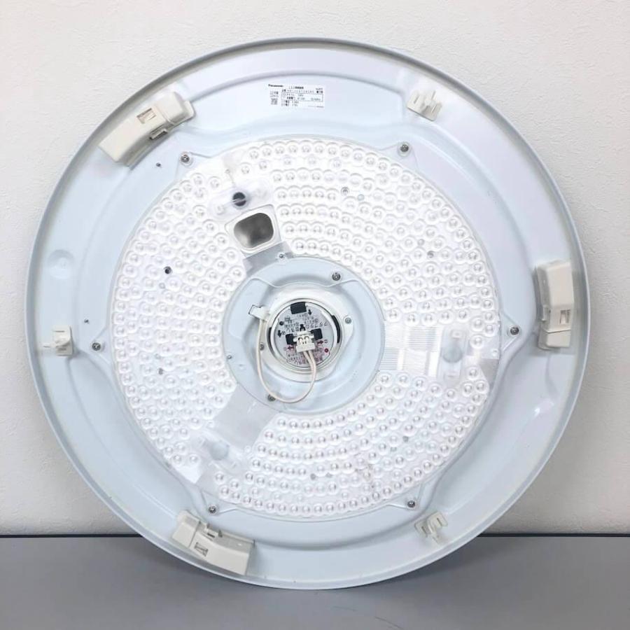 【中古】 パナソニック LEDシーリングライト HH-JCG1242AS 〜12畳 リモコン付き 直径約69cm 東雲柄 Panasonic 天井照明 | Panasonic | 02