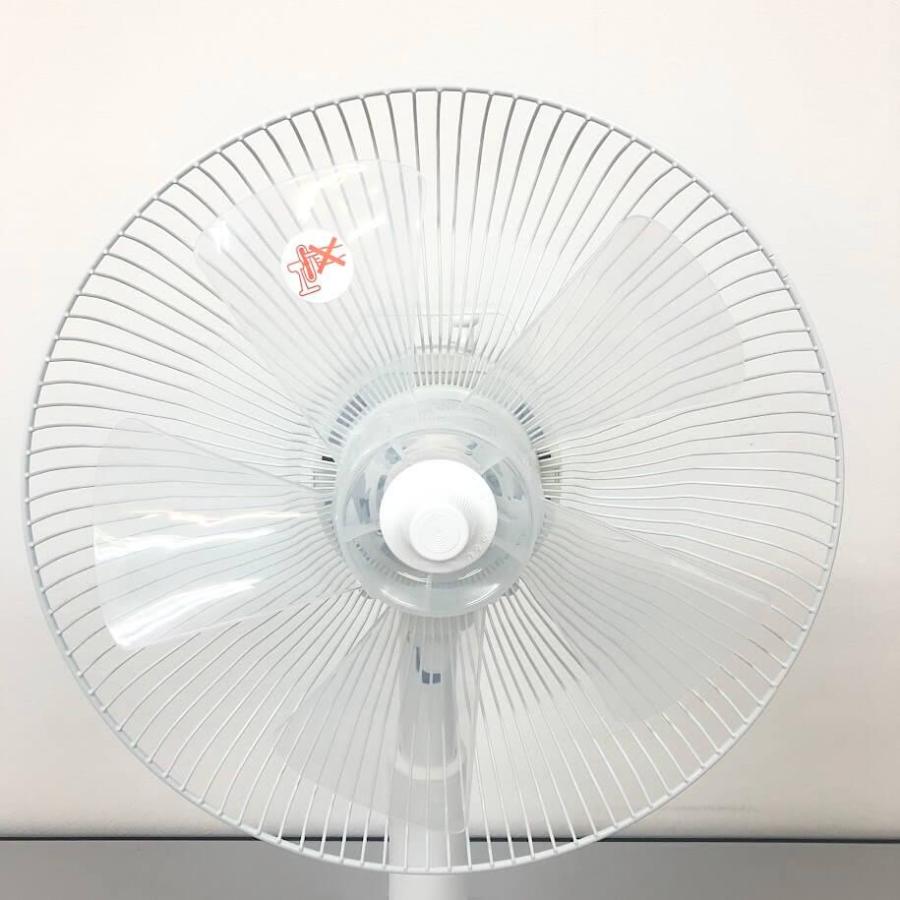 【中古】 リビング扇風機 ホワイト 5枚羽 扇風機 リビングファン 白 リズム風 首振り 風量調整 切タイマー 空調 KCF-1830NI ニトリ 扇風機 中古 |  | 02