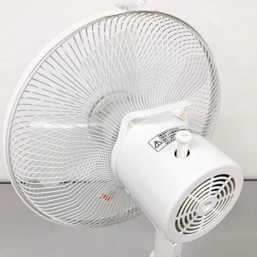 【中古】 リビング扇風機 ホワイト 5枚羽 扇風機 リビングファン 白 リズム風 首振り 風量調整 切タイマー 空調 KCF-1830NI ニトリ 扇風機 中古 |  | 03