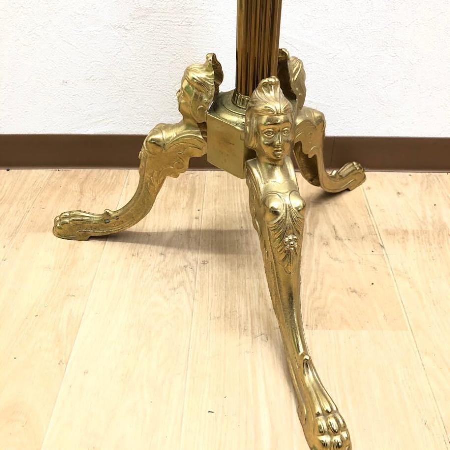 【中古】 イタリー製 ポールハンガー ゴールド×オニキス コート掛け コートツリー MADE IN ITALY インテリア アンティーク イタリア製 コートハンガー 中古 |  | 03