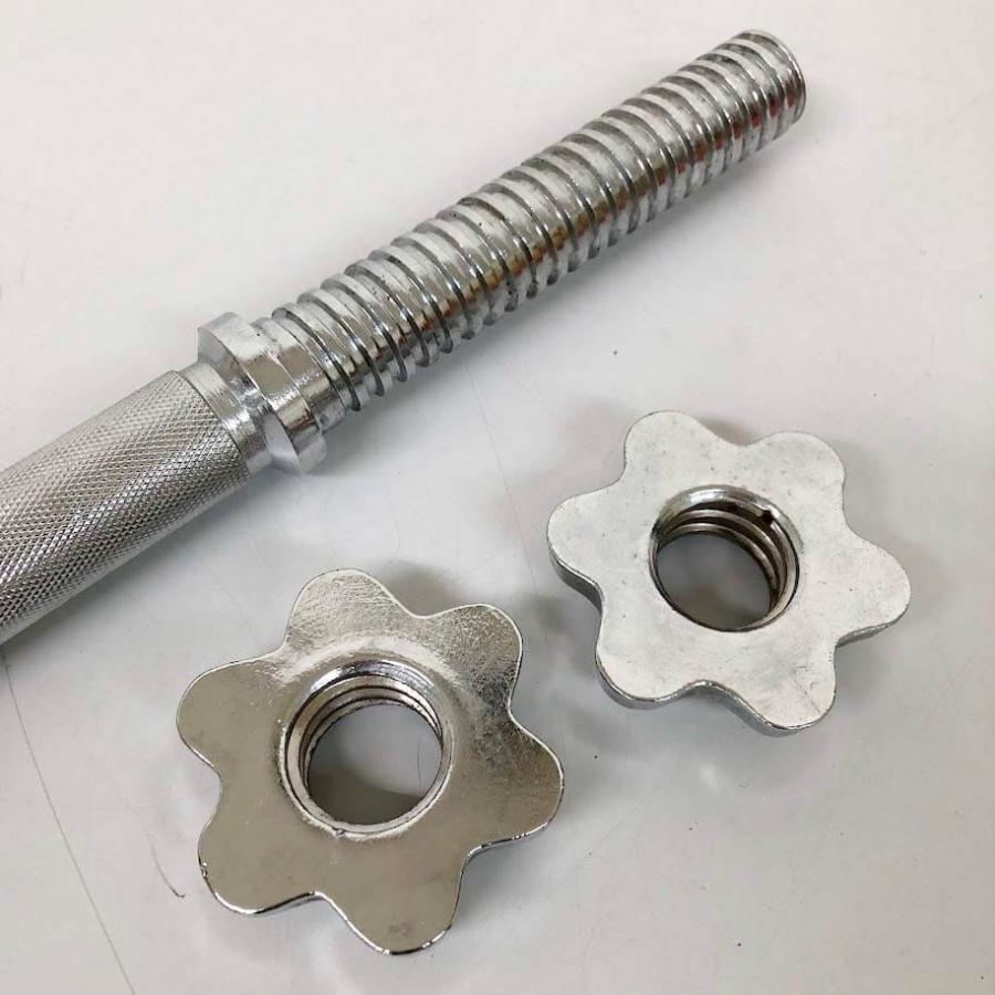 【中古】 IROTEC ラバーリング付 ダンベル 20Kg 片手分×1個 アイロテック 可変式ダンベル プレート式 金属シャフト 筋トレ 筋力 |  | 03