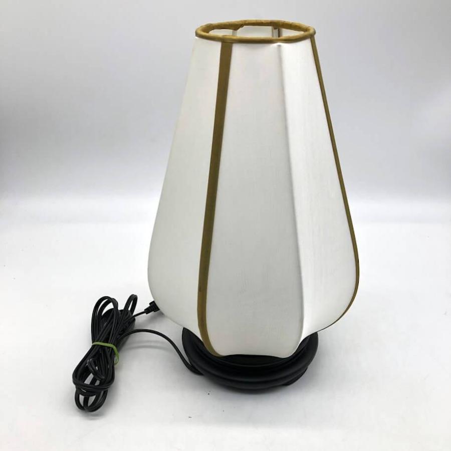 【中古】 ロータス テーブルライト 高さ33cm スイッチ付き 蓮のつぼみ 蕾 布シェード LED フロアライト 照明 デスク 寝室 ナイト ランプ アジアン ライト 中古 |  | 01