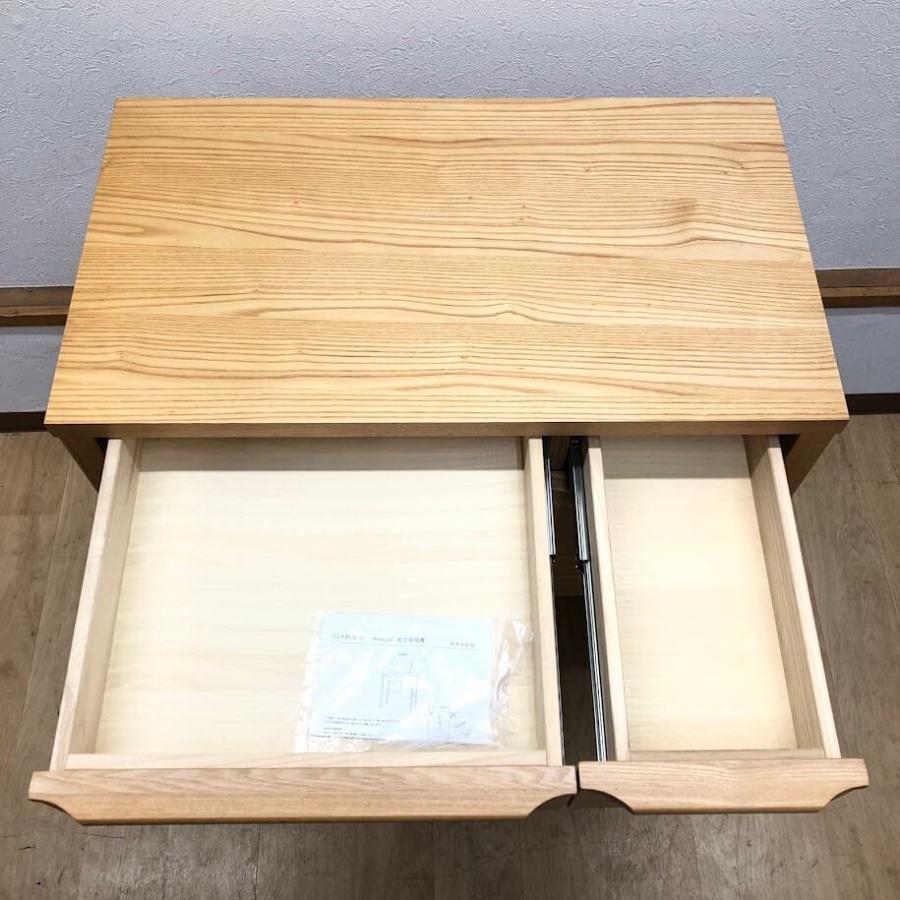 【中古】 ウニコ ドレッサーデスク クラルスミニ ナチュラル ミラー無し unico CLARUS-mini 鏡なし コンパクト 木製 鏡台 化粧台 ウニコ 中古 |  | 01