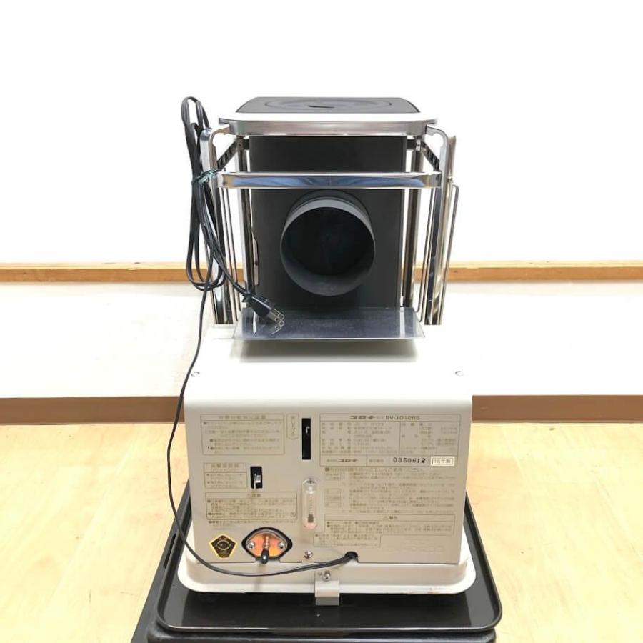 【中古】 コロナ 煙突式ストーブ SV-1012BS ブラック 整備済 CORONA 寒冷地用大型ストーブ 壁置き 中置き 黒 木造15畳/コンクリート24畳まで ポット式 |  | 02