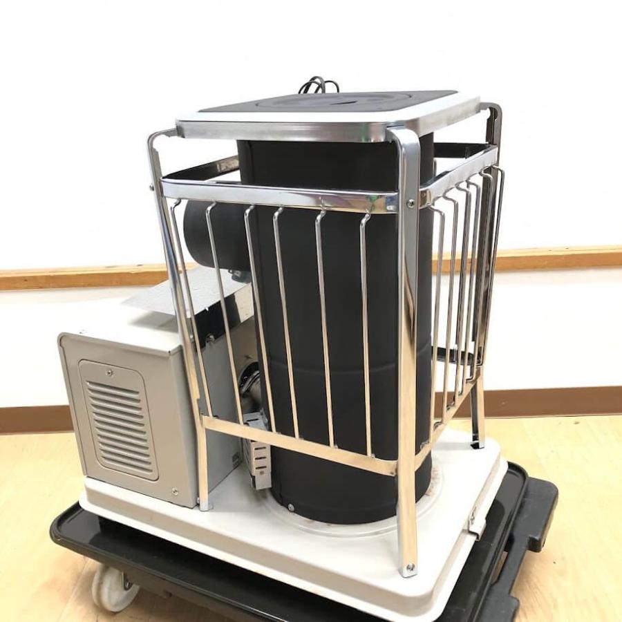 【中古】 コロナ 煙突式ストーブ SV-1012BS ブラック 整備済 CORONA 寒冷地用大型ストーブ 壁置き 中置き 黒 木造15畳/コンクリート24畳まで ポット式 |  | 03
