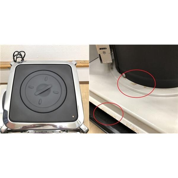 【中古】 コロナ 煙突式ストーブ SV-1012BS ブラック 整備済 CORONA 寒冷地用大型ストーブ 壁置き 中置き 黒 木造15畳/コンクリート24畳まで ポット式 |  | 04
