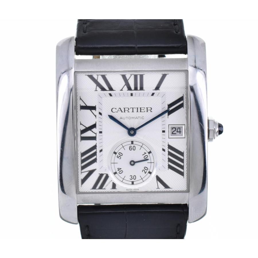 Cartier ☆美品【CARTIER】カルティエ タンク MC LM 裏スケ W5330003 