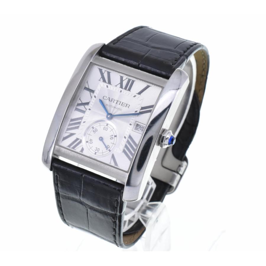 Cartier ☆美品【CARTIER】カルティエ タンク MC LM 裏スケ W5330003 